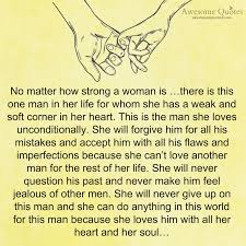 Awesome Quotes When A Woman Loves A Man