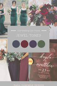 Jewel Tone Burgundy Navy Emerald Wedding Tones Color Dana Osborne Design Green And Burgundy Wedding Purple And Gold Wedding Emerald Wedding