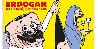 Xavier, juin et alice sont dans le bistrot de charlie ! Poursuites Contre Charlie Hebdo En Turquie Colere D Erdogan Appel Aux Sanctions De La France Le Point Sur L Affaire De La Caricature