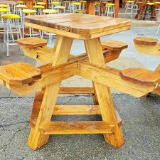 Diy Dining Table And Bench Wood Projects Diy Picnic Table Wood Furniture