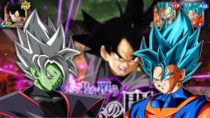 What do you think of this version? Super Vegito Vs Zamasu Black Fusion Vs Fusion 50 Stamina Goku Black Stage Dbz Dokkan Battle Youtube