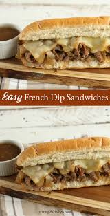 Easy French Dip Sandwiches French Dip Sandwich French Dip French Dip Sandwich Crockpot