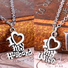 Other styles and colors are available in the options. Valentines Gift I Love My Wife Husband Heart Letters Alphabet Pendant Necklace For Women Men Jewelry Lover Couple Collier Gifts Necklaces For Women Pendant Necklacevalentine Gift Aliexpress