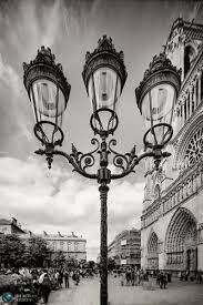 Notre Dame Lamppost Lamp Post Scenic Photography Beautiful Paris