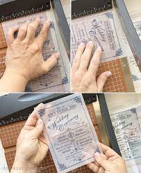 Diy Translucent Wedding Invitation With Vintage Charm Wedding Invitation Kits Diy Wedding Invitations Templates Wedding Invitations Diy Vintage