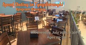 Speed Dating in Tyngsborough! Ages 29-39