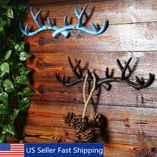 Vintage Deer Antler Hook Decorative Wall Hat Coat Bag Hanging Hooks Rack Hanger For Sale Online Ebay