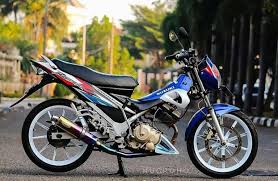 Nah menariknya, selain direstorasi satria 120 r juga menarik untuk dimodifikasi lho. Keren Modifikasi Satria Fu Ala Ala Road Race Pakai Velg Rcb Sp811 Otoinfo Id
