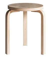 Alvar aalto is often regarded as finland's most famous architect. Alvar Aalto 60 Stool