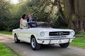 1965 Ford Mustang Convertible Wedding Car Hire Ni Car Hire Mustang Mustang Convertible