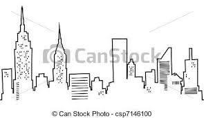 Black And White Cityscape Cartoon Pin On Crafts
