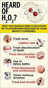 uses of hydrogen peroxide for skin