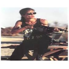 Judgment day heralded her entry into the pantheon of action heroines, expanding and adding new shades to the representation of women in genre cinema. Hamilton Linda Linda Hamilton As Sarah Connor Seated Holding Gun In Terminator 2 Judgement Day 8x 10 Photo