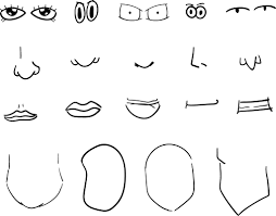 Start by printing the crazy glasses template. 10 Best Printable Eyes Nose Mouth Templates Printablee Com