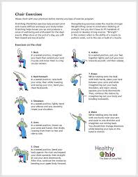 86 Reference Of Easy Chair Exercises For Seniors Pdf Chair Exercises Senior Fitness Exercise