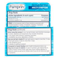 Pamprim Maximum Strength Multi Symptom Menstrual Pain Relief