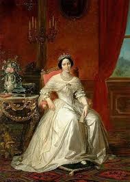 La Regina Adelaide Royal Art Portrait Painting Portrait