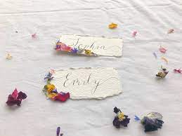 All you need to do is pick a card design of your preferred dimensions and you will then be taken to our design studio to customize your wedding card from a variety of options in text, colors and scale. 33 Unusual Wedding Place Card Ideas