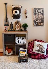 Brown Grizzly Bear Faux Taxidermy Plush Bear Head Wall Decor Etsy Boys Room Decor Nursery Room Boy Woodland Nursery Boy