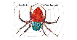 All in black and white it makes a nice contrast, for children, from the brightly coloured books my grandson was very curious about what was happening and though he knew spiders eat fly's he was a little shocked by the ending. The Very Busy Spider By Eric Carle