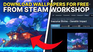 wallpaper engine can be used at the same time as any other steam game or application. How To Download Wallpaper Engine Wallpapers From Steam Workshop 2021 Steam Workshop Downloader Youtube