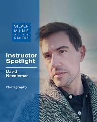⭐New Instructor Spotlight: David Needleman⭐ We're thrilled to welcome  acclaimed portrait photographer @david_needleman to @Silvermine Arts Center  this fall! Born and raised in NYC, David's passion for photography began  early, and never