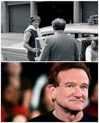 Robin Williams stepped into a yellow New York City taxi one evening after  an exhausting day