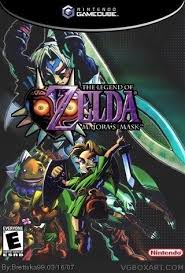 The Gamecube Legend Of Zelda Majora S Mask Box Cover Animation Maker Legend Of Zelda Majoras Mask