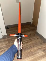 A dark warrior strong with the force kylo ren commands first order missions with a temper as fiery as his unconventional lightsaber. Star Wars The Force Awakens Bladebuilders Kylo Ren Extendable Lightsaber For Sale Online Ebay