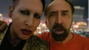 As you might recall, marilyn manson announced over a month ago that he will be releasing a new studio album on september 11, 2020, named 'we are chaos' three years after releasing the. Nicolas Cage Sat Marilyn Manson Down To Tell A Wholesome Gambling Tale