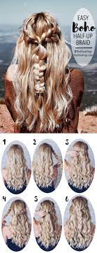 Hair Tutorials Boho Braids Hairstyle Long Hair Styles Blonde Hair Hair Style Braids Crown T Long Hair Styles Braids For Long Hair Boho Braided Hairstyles