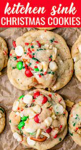 I have to admit it. Christmas Kitchen Sink Cookies Santa S Trash Cookies Tastes Of Lizzy T