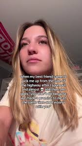 She basically saved my life @Sila Sungur #nessabarrett #drive #car  #carsoftiktok #crash #highway