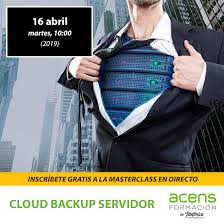 Here's a list of the best free cloud backup plans, updated feb. Inscribete Gratis A La Masterclass Online Y En Directo De Cloud Backup Servidor 16 Abril 2019 Acens Blog