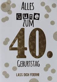 Gz301 40 (geburtstag zahlen premium) 40. M180 40 Geburtstag Gluckwunschkarten Grosshandel