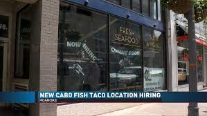These signs on campbell avenue are across from restaurants including jimmy john's and cabo fish taco. Cabo Fish Taco Hiring For New Downtown Roanoke Location