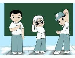 Belajar angka 1 40 untuk anak tk sd mewarnai gambar kupu kupu via pinterest.com. Gambar Kartun Lingkungan Sekolah Yang Simple Dan Mudah Ditiru Bloggedewek Kartun Gambar Animasi Kartun Komik Anak