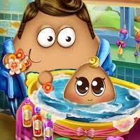 In the game pou baby bathing you'll have to buy this funny kid, help him choose a shampoo and apply a toy. Pou Baby Wash Free Mobile Game Online Yiv Com