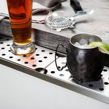 Figure depth of rail, ties, ballast, roadbed and bridge structure underhang, and add to min. Stainless Steel Bar Drink Rail 48 Underbar Mount
