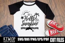 More than 800,000 products make your work easier. Hello Sunshine Graphic By Ktwop Creative Fabrica