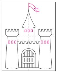 How To Draw A Castle Art Projects For Kids Castle clipart easy castle easy transparent free for. to draw a castle art projects for kids