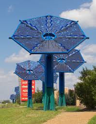 Recognize These Sunflowers Along I 35 Public Art Installation At Mueller Solar Energy Projects Solar Power House Diy Solar