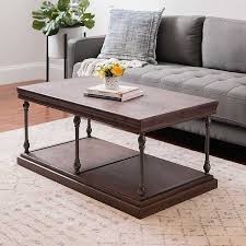 119cm length, 61cm width, 42cm height pick up quakers hill. Sonoma Dark Finish Coffee Table Kirklands