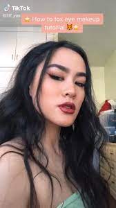 Easy How To Fox Eye Makeup Tutorial Beauty Tiktok Video Eye Makeup Tutorial Asian Eye Makeup Makeup Tutorial