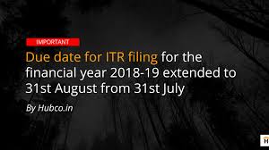 Check why you should pay advance tax before june 30. Due Date Of Income Tax Return Itr Filing Extended For Fy 2018 19 To 31st