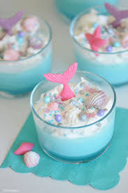 Best desserts in a cup from 36 best images about mini dessert cup ideas on pinterest. Mermaid Jello Cups Fun Mermaid Party Idea Finding Zest