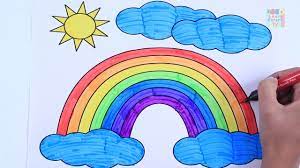 Learn Rainbow Colors For Kids Children Drawing Rainbow Colors Vibgyor Colors Kids Colors Tv Youtube Coloring pages for kids to learn colors with dinosaurs.