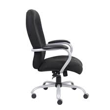 This plus size office chair has a rating to hold a weight capacity of up to 450 lbs. Boss Office Home Big Man S Microfiber 350 Lb Capacity Office Chair Black Walmart Com Walmart Com