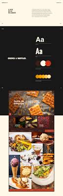 Crepes Waffles Restaurant Web App On Behance Waffle Restaurant Crepes And Waffles Restaurant Web