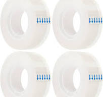 OWLKELA 4 Rolls Transparent Tape Refills, Clear Tape, All-Purpose  Transparent Glossy Tape for Office, Home, School